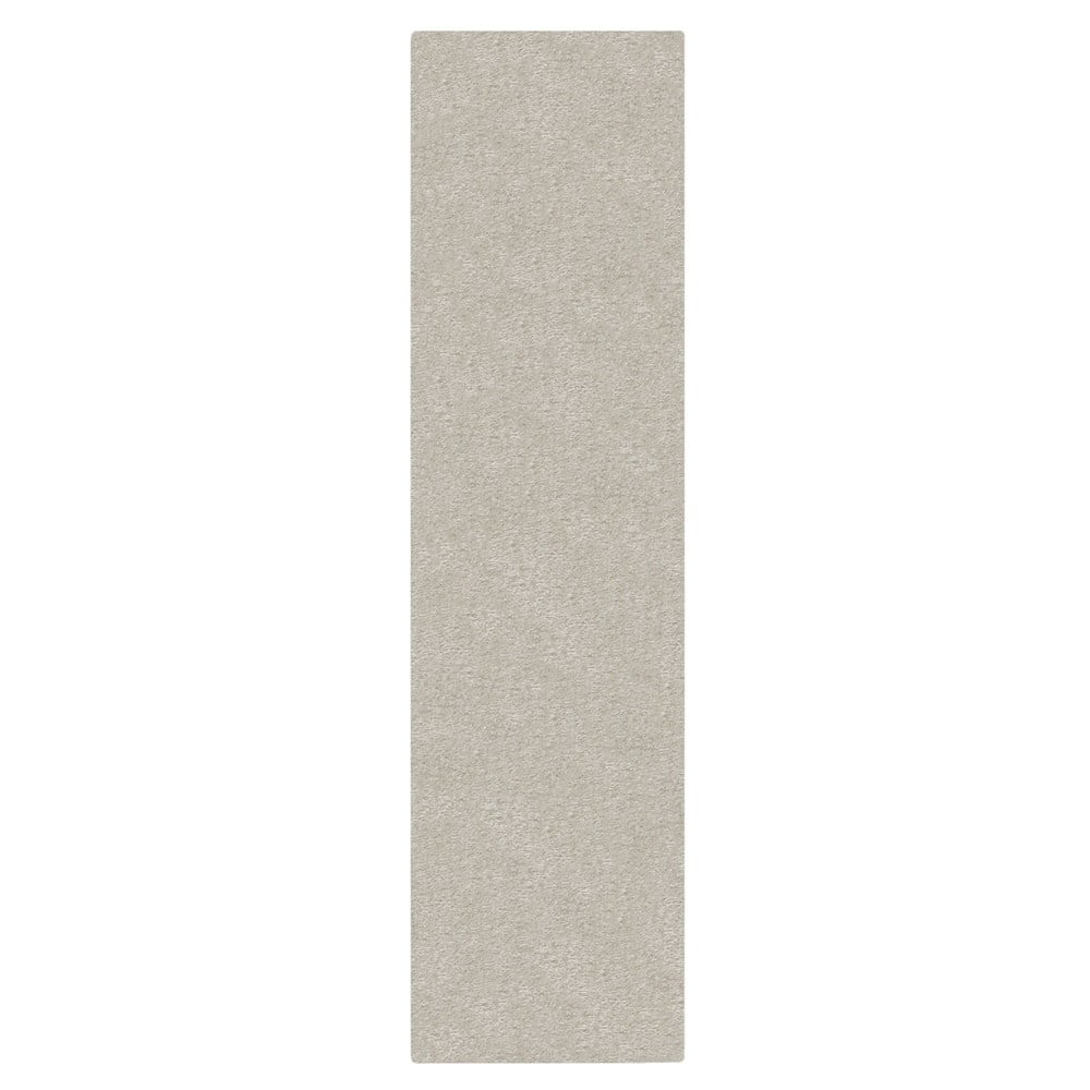 Covor tip traversă crem din fibre reciclate 60x230 cm Velvet – Flair Rugs