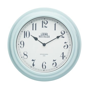 Ceas de perete kitchen craft living nostalgia blue, ⌀ 25,5 cm