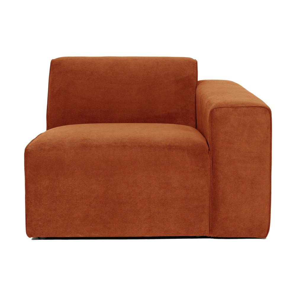 Modul canapea din reiat, portocaliu Scandic Sting, 101 cm, colț dreapta bonami imagine noua