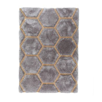 Covor Flair Rugs Honeycomb, 80 x 150 cm, gri