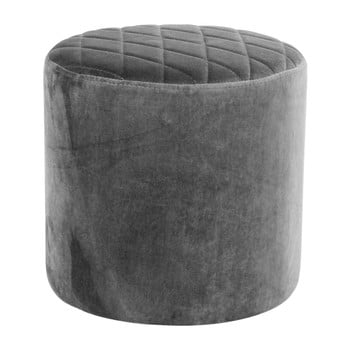 Puf din catifea loomi.design ejby, gri