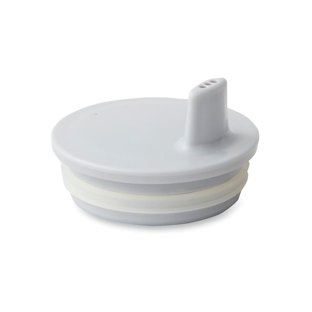 Capac pentru cană design letters, ø 7 cm, gri