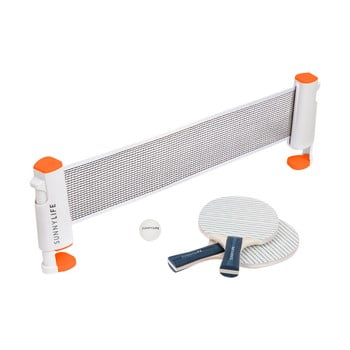 Set palete, minge și fileu pentru tenis de masă sunnylife play on
