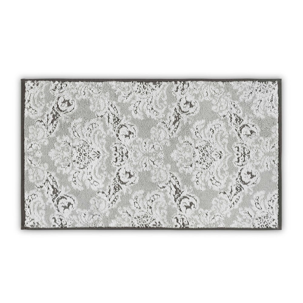  Prosop gri deschis din bumbac 33x33 cm Damask – Foutastic 