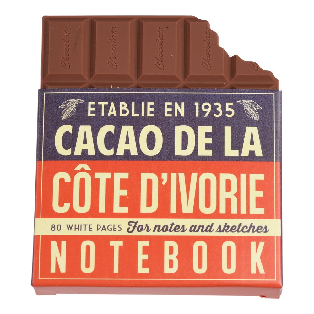 Carnețel în formă de ciocolată Rex London Chocolate Notebook bonami.ro imagine 2022