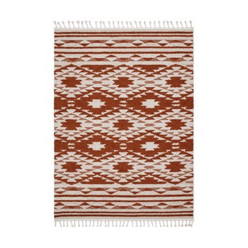 Covor asiatic carpets taza, 120 x 170 cm, portocaliu