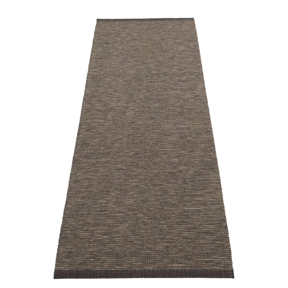 Covor tip traversă pentru interior și exterior maro închis 70x225 cm Sam Black Walnut – Pappelina