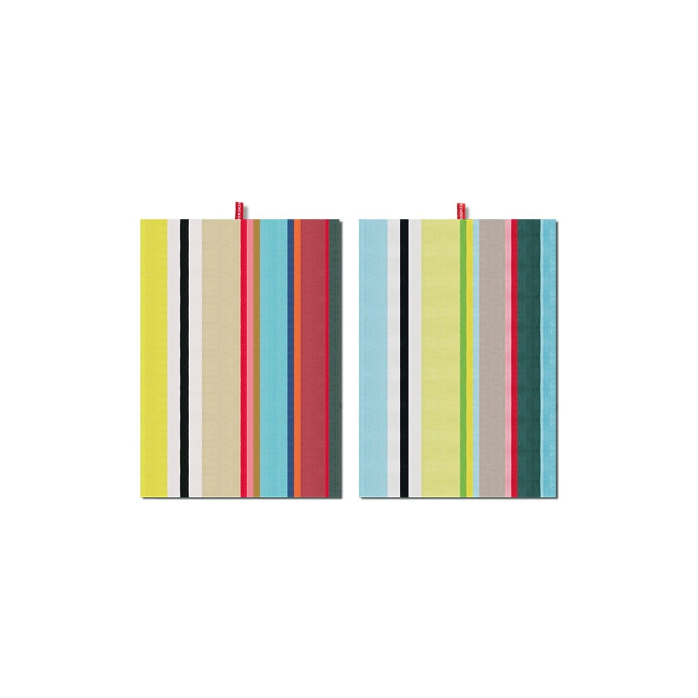 Set 2 prosoape Remember Green Stripes, 70 x 50 cm bonami.ro imagine 2022