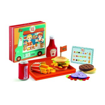 Set accesorii din lemn pentru copii djeco bistro