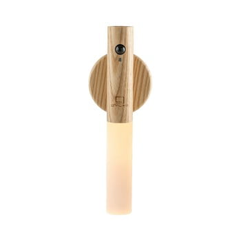 Corp de iluminat universal din lemn gingko baton white ash