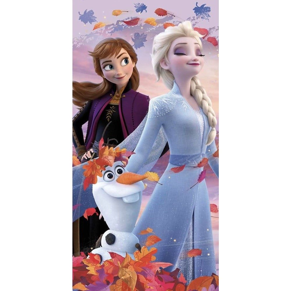 Prosop pentru copii din bumbac 70x140 cm Frozen 