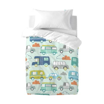 Lenjerie de pat din bumbac pentru copii moshi moshi holidays, 100 x 120 cm
