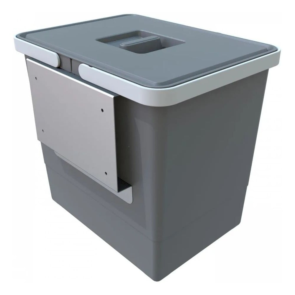 Coș de gunoi din plastic încorporat 15 l easy - elletipi