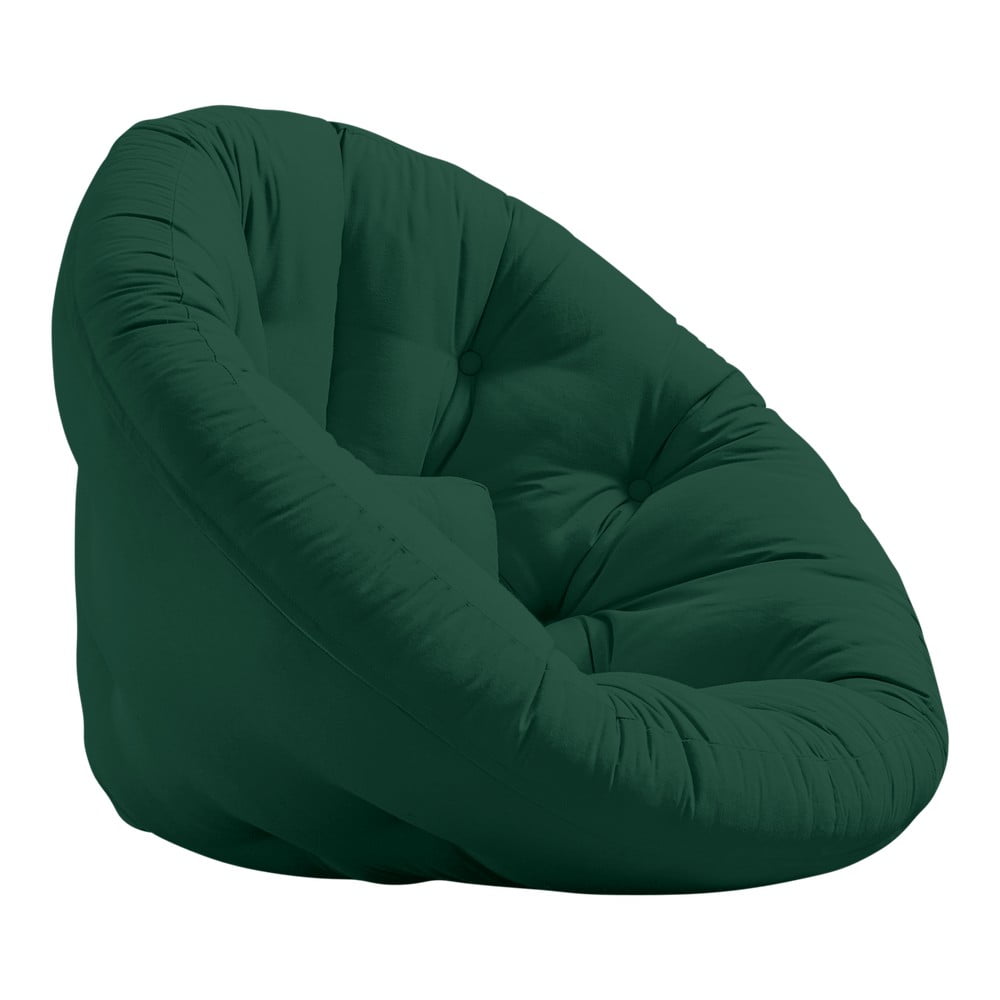 Fotoliu variabil Karup Design Nest Forest Green