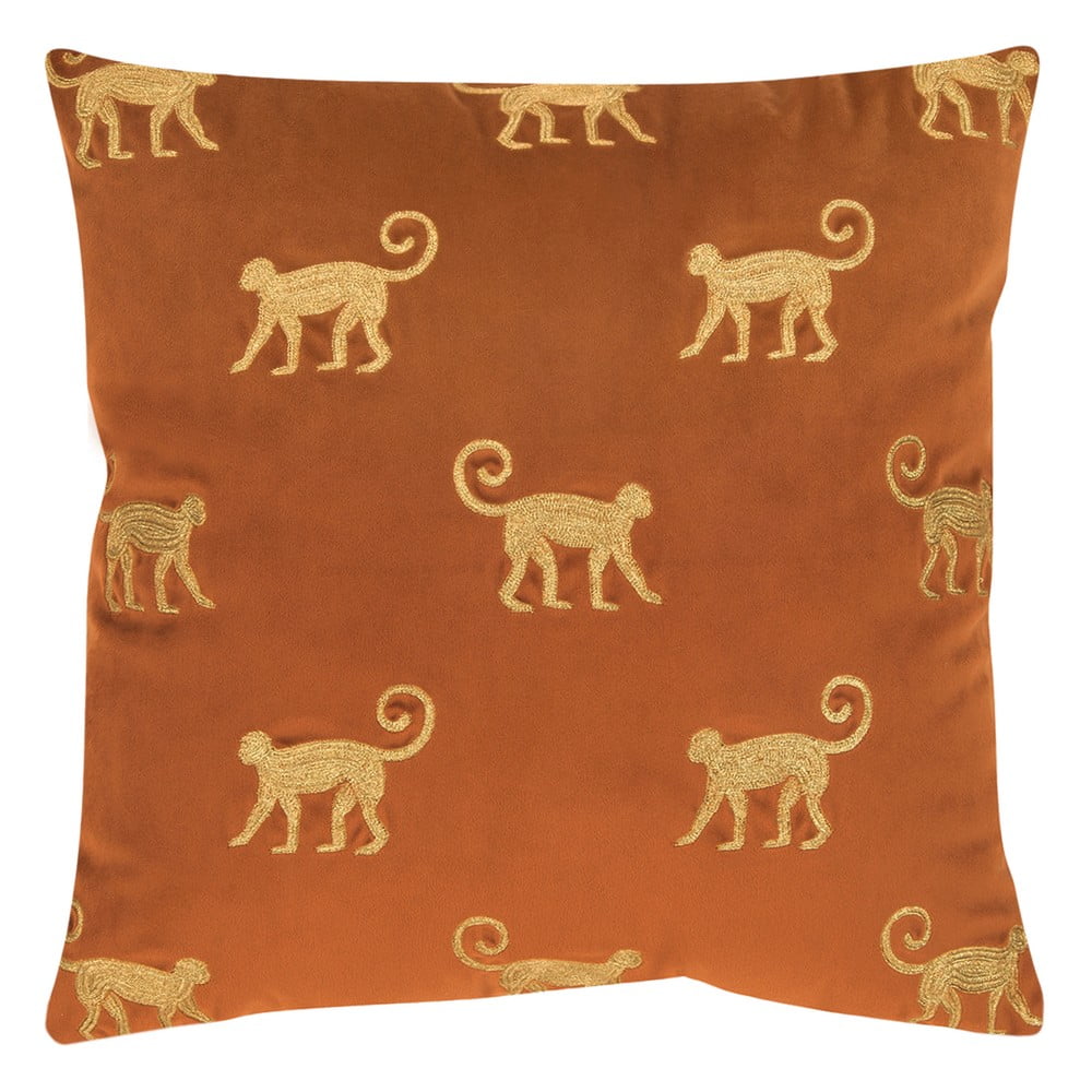 Față de pernă decorativă westwing collection legong, 40 x 40 cm, portocaliu