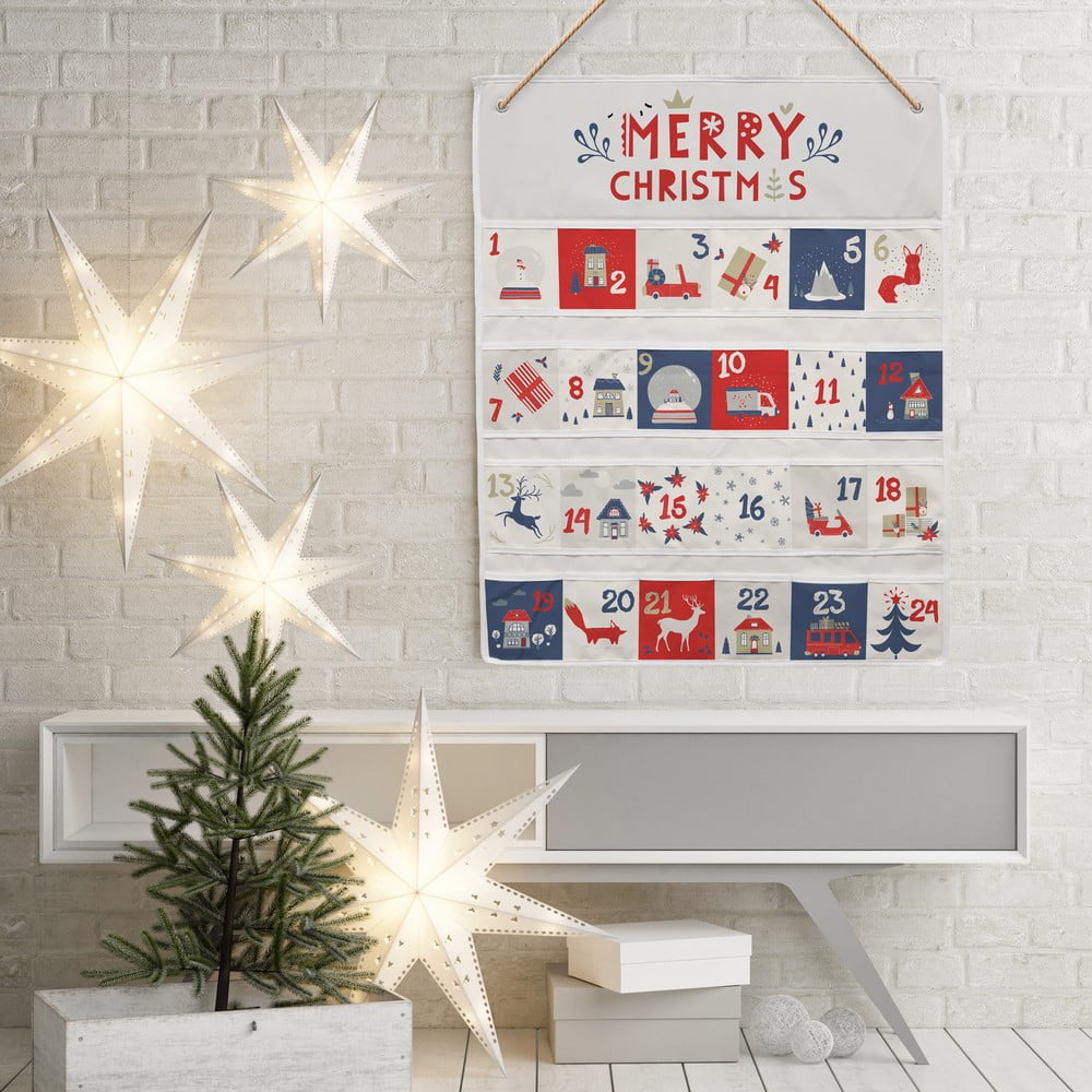 Decorațiune de advent merry blue christmas - butter kings