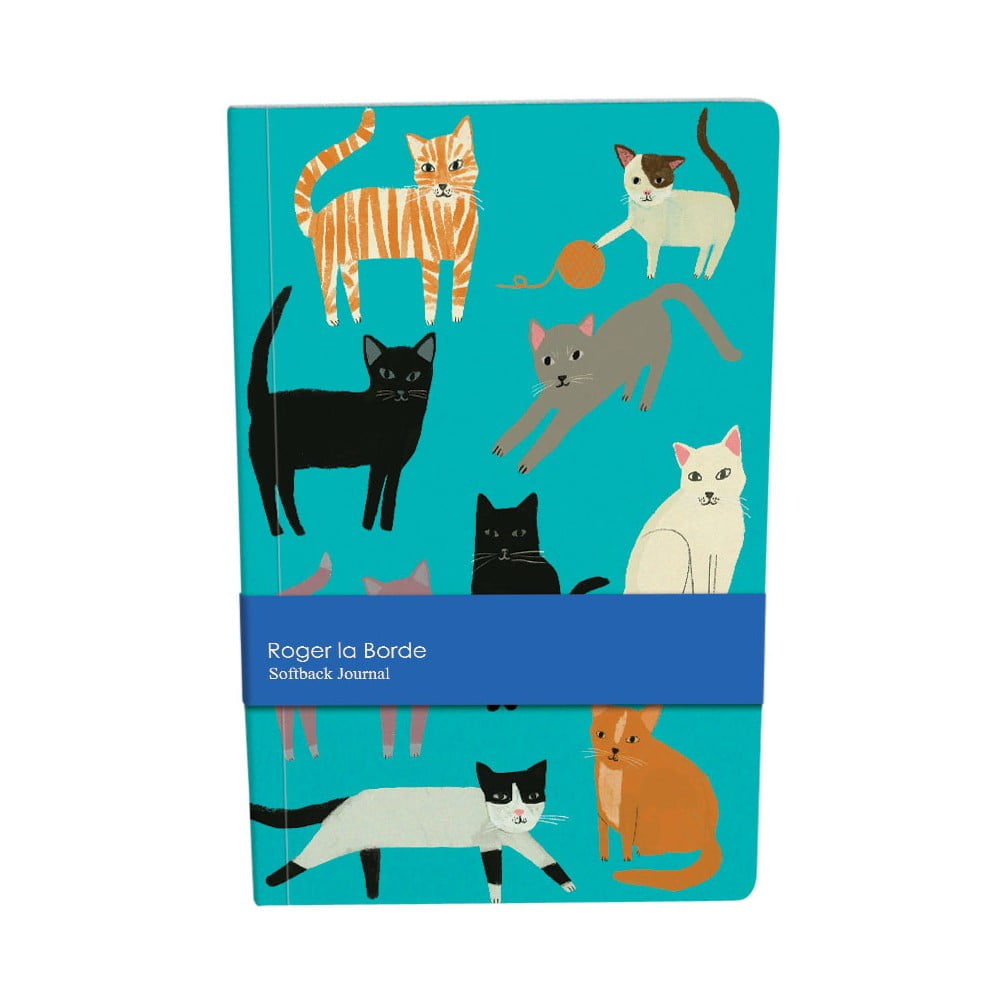 Carnețel 128 pag. A5 Pretty Paws – Roger la Borde