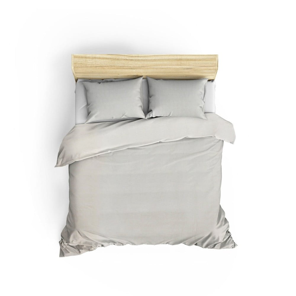 Lenjerie de pat alba pentru pat dublu 200x200 cm Paint - Mijolnir