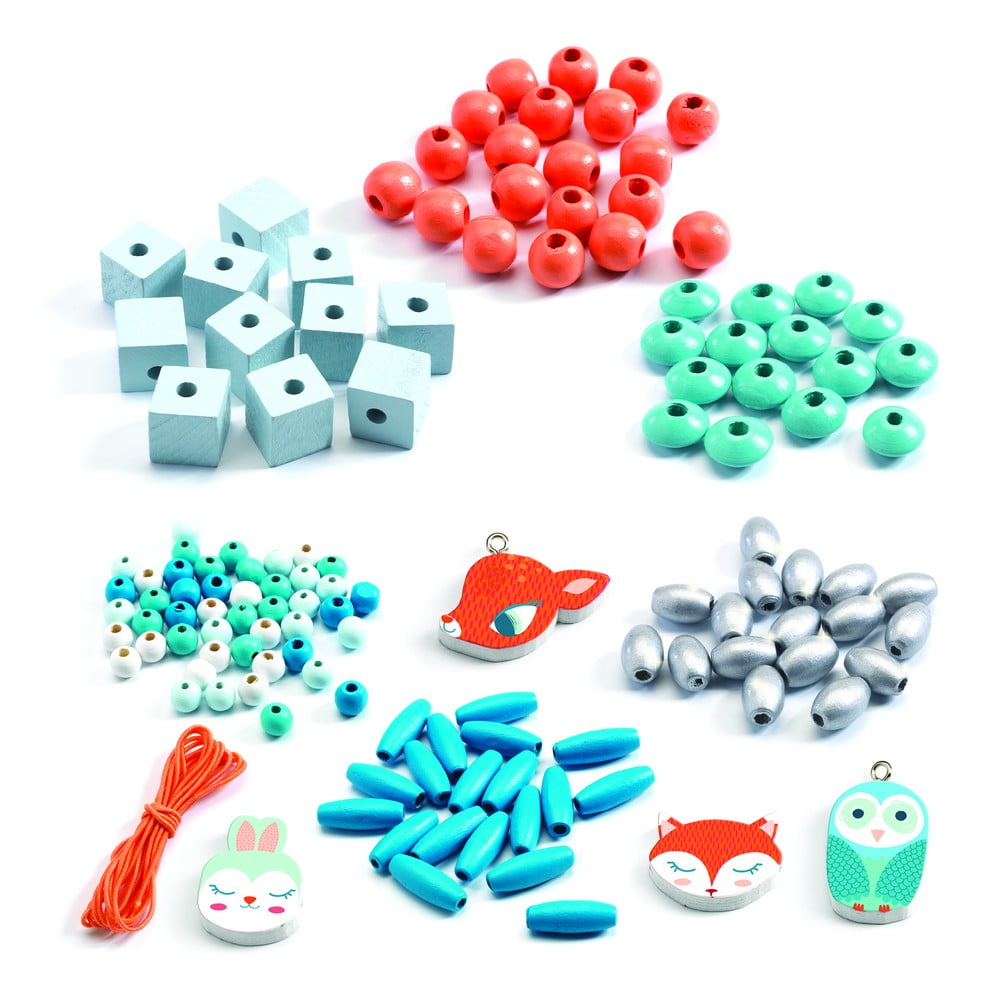 Set creativ pentru confecționat bijuterii Djeco „Animăluțe” bonami.ro imagine 2022
