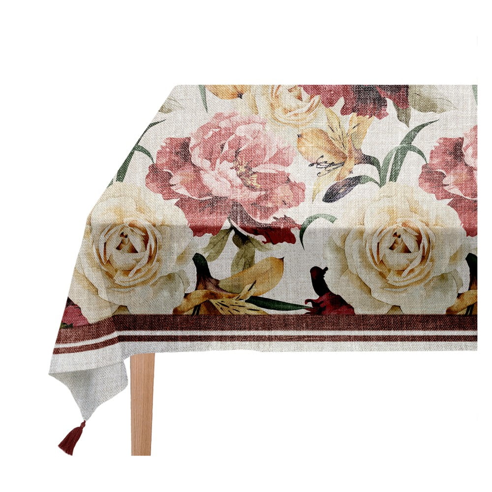Față de masă Really Nice Things Roses, 140 x 200 cm bonami.ro imagine 2022