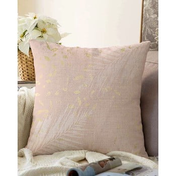 Față de pernă din amestec de bumbac minimalist cushion covers leaves, 55 x 55 cm