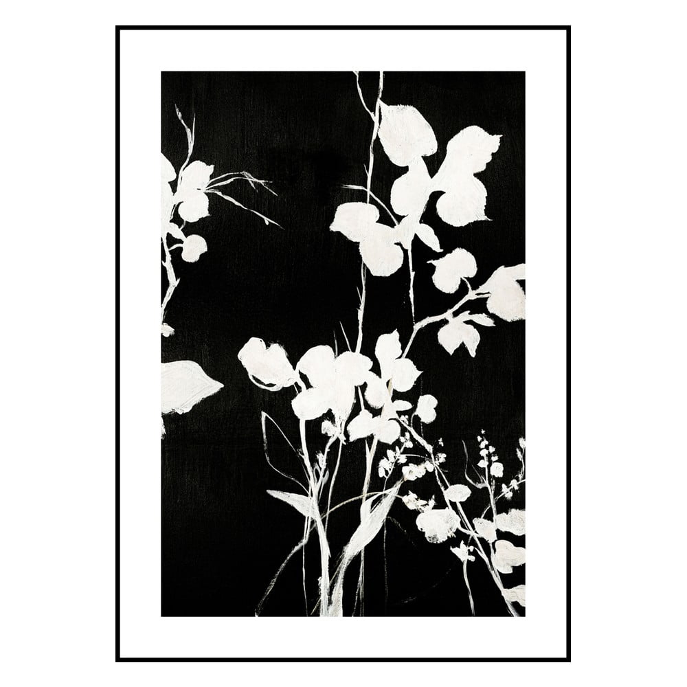 Tablou 50×70 cm Silhouet Leaves – Malerifabrikken 50x70 imagine 2022