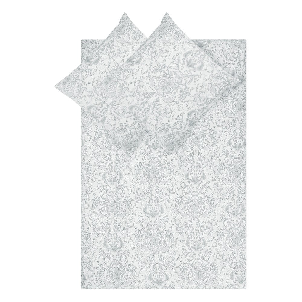 Lenjerie de pat din bumbac satinat maison majolie grantham 200 x 200 cm, gri