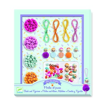 Set diy mărgele djeco figurines