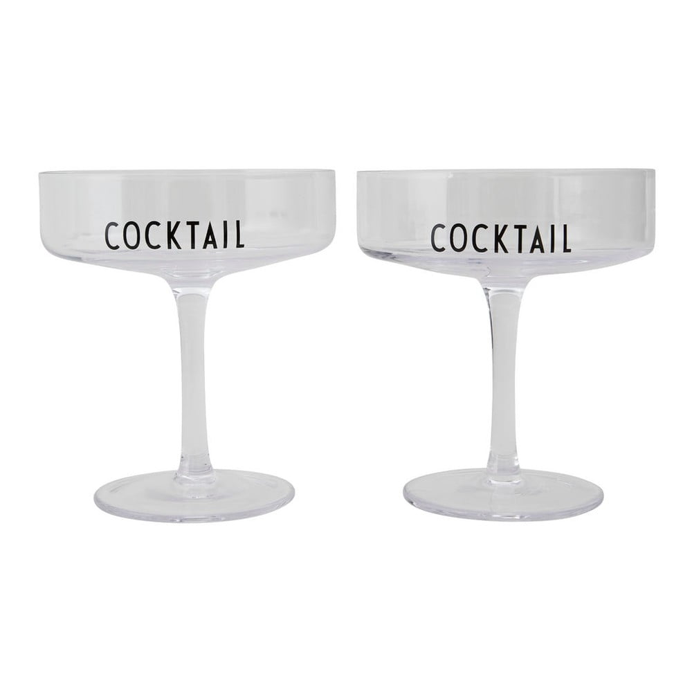 Set 2 pahare pentru cocktail Design Letters Cocktail bonami.ro imagine 2022