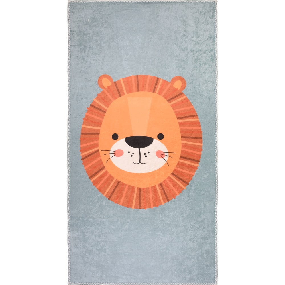 Covor pentru copii portocaliu/gri deschis 100x160 cm Lion\'s Mane – Vitaus