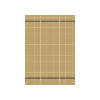 Prosop din bumbac pentru bucătărie södahl geometric, galben, 50 x 70 cm