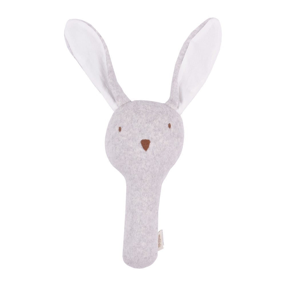  Jucărie zornăitoare gri Rabbit – Malomi Kids 