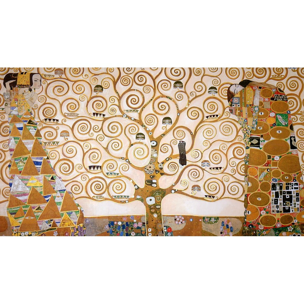 Poza Reproducere tablou Gustav Klimt - Tree of Life, 90 x 50 cm