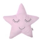 Pernă din amestec de bumbac pentru copii Mike & Co. NEW YORK Pillow Toy Star, 35 x 35 cm, roz deschis