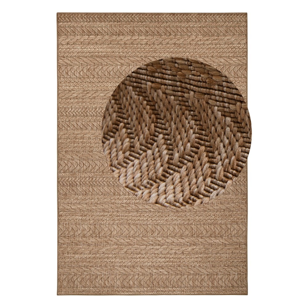 Covor adecvat interior/exterior NORTHRUGS Granado, 120 x 170 cm, maro