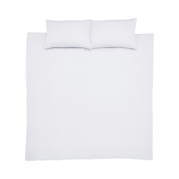 Lenjerie de pat albă 200x200 cm So Soft - Catherine Lansfield