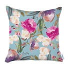 Față de pernă decorativă Mike & Co. NEW YORK Blossom, 43 x 43 cm, albastru-roz