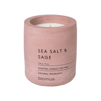 Lumânare parfumată din ceară de soia cu aromă de salvie blomus fraga