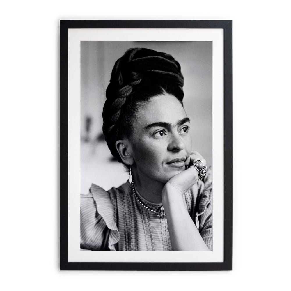Poster Madre Selva Kahlo, 30 x 40 cm, alb – negru bonami.ro imagine 2022