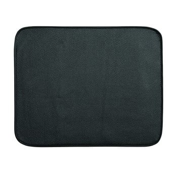 Suport scurgere veselă idesign idry, 16 x 28 cm, negru