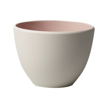 Cană din porțelan villeroy & boch uni, 450 ml, alb-roz
