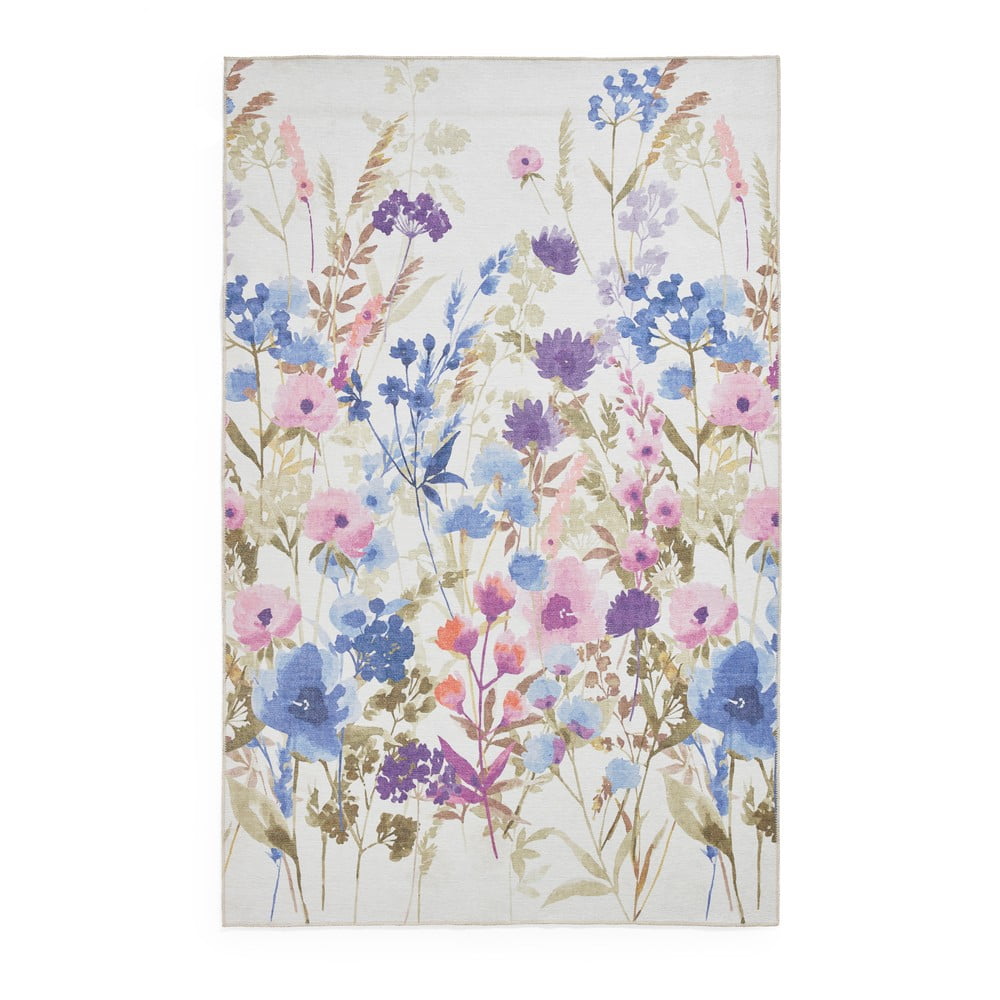 Covor tip traversă mov lavabil 61x170 cm Country Floral – Catherine Lansfield