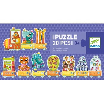 Puzzle pentru copii djeco trio aritmetician