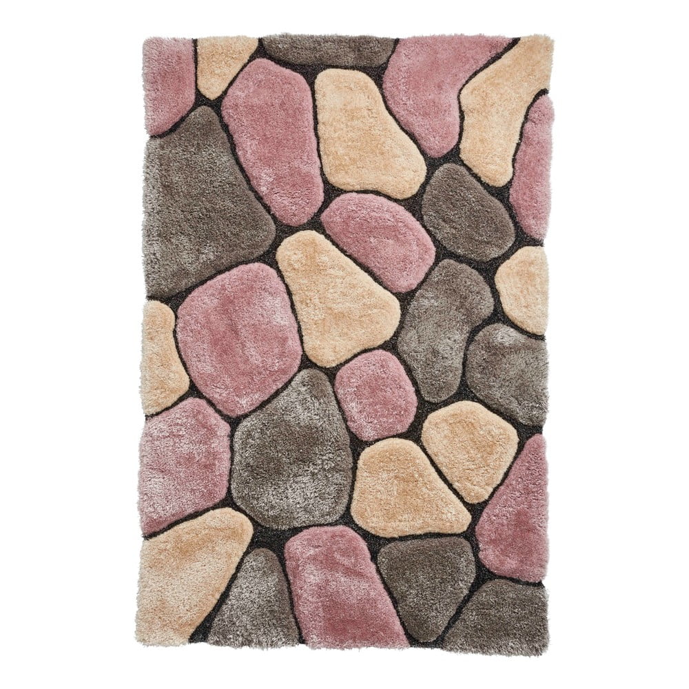 Covor Think Rugs Noble House Rock, 150 x 230 cm, roz-gri 150 imagine noua