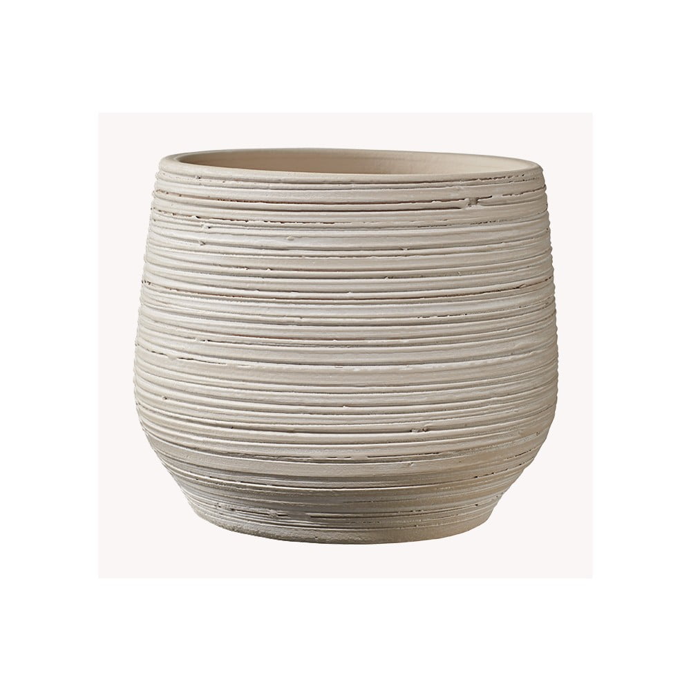 Ghiveci din ceramică big pots ravenna, ø 19 cm, bej