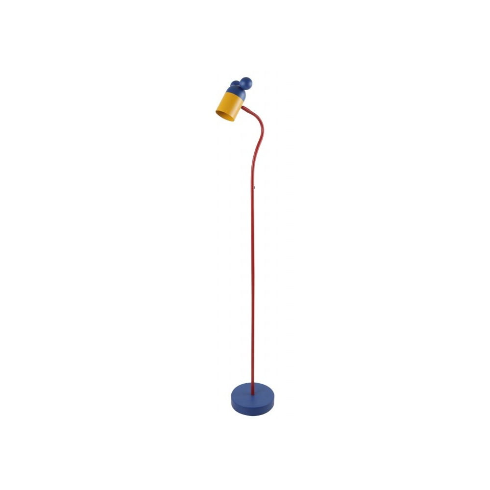 Lampadar albastru cu abajur din metal (înălțime 133,5 cm) Mouse – GTV