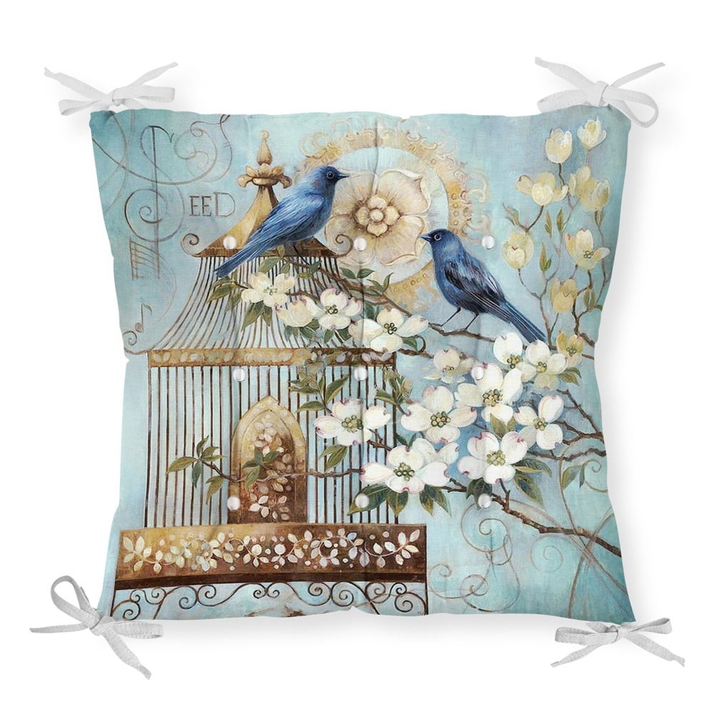 Poza Perna pentru scaun Minimalist Cushion Covers Blue Birds, 40 x 40 cm