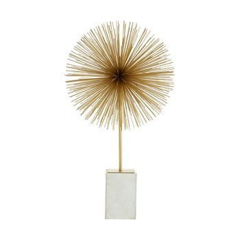 Statuetă cu suport din marmură premier housewares mirano starburst, auriu - alb