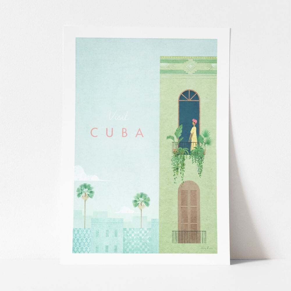 Poster Travelposter Cuba, A2 bonami.ro imagine 2022