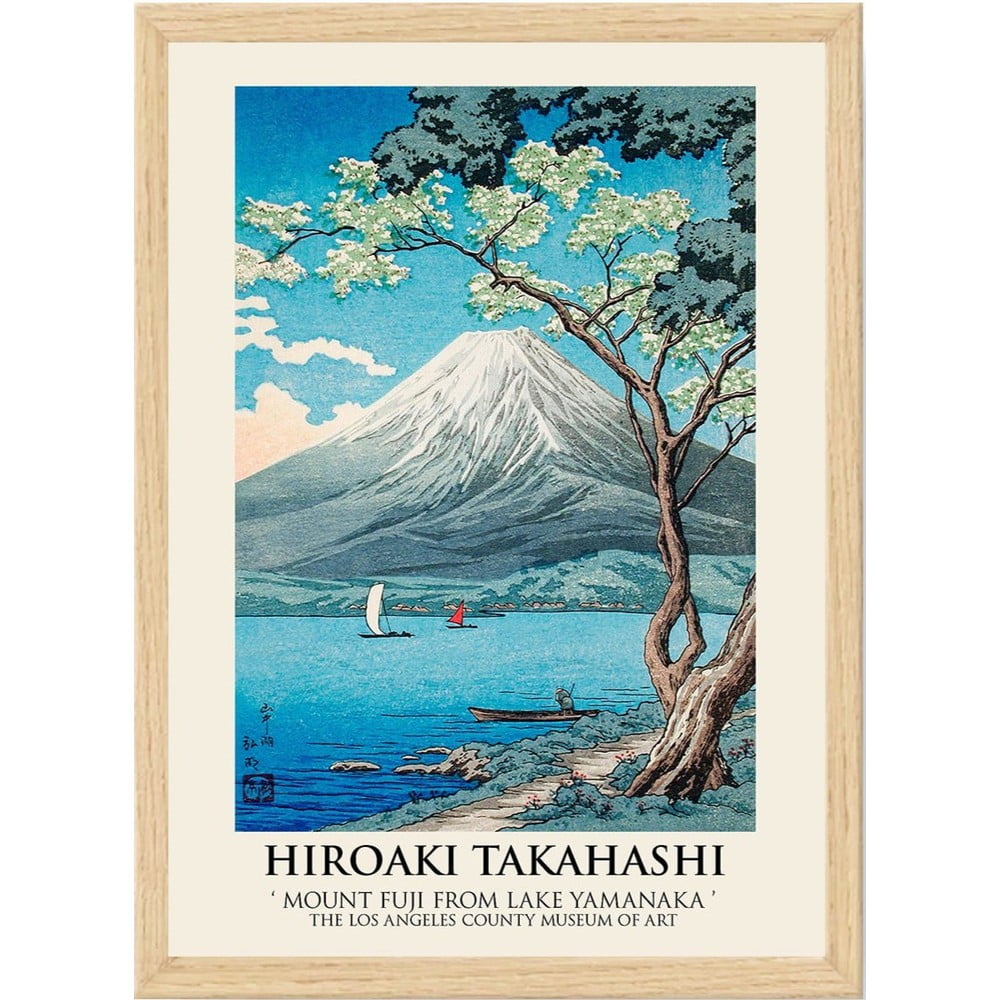  Poster cu ramă 35x45 cm Hiroaki Takahashi – Wallity 